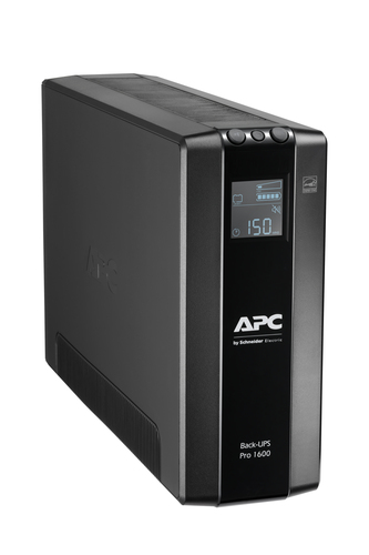 Schneider Electric Back-UPS Pro BR1600MI Line-interactive UPS - 1.60 kVA/960 W - Tower - AVR - 16 Hour Recharge - 2.60 Min