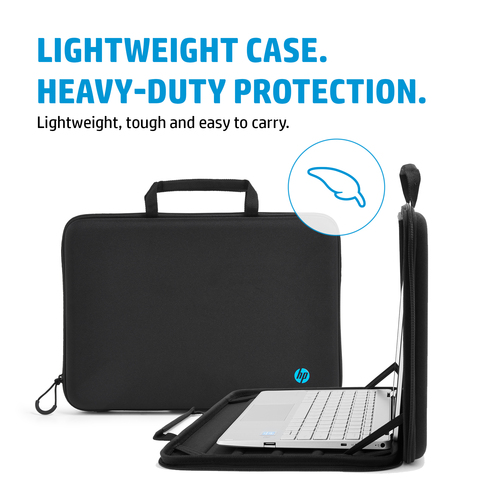 HP Mobility 14-inch Laptop Case. Maximum screen size: 35.6 cm (14"). Weight: 437 g