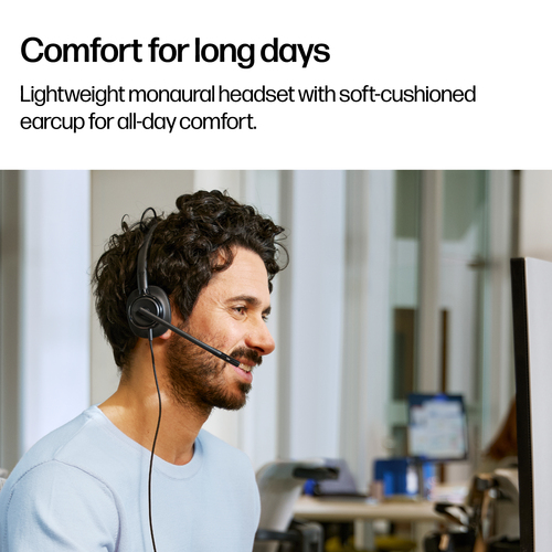 HP POLY MISSION 425 STEREO USB WIRED HEADSET CLASSIC (BULK)