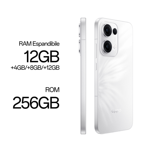 Smartphone Oppo Reno13 5G CPH2689 256 GB - 5G - 16,7 cm (6,6") AMOLED Full HD Plus 1256 x 2760 - Octa-core (Cortex A715Sin