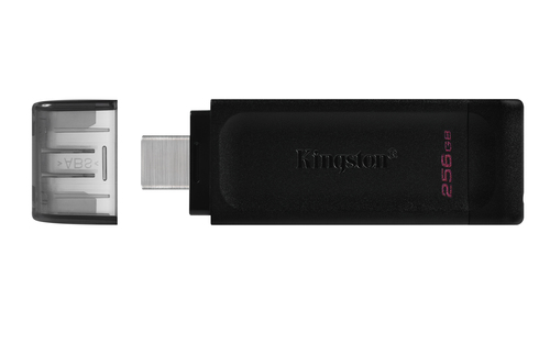 Kingston DataTraveler 70 DT70 256 GB USB 3.2 (Gen 1) Typ C Flash-Laufwerk