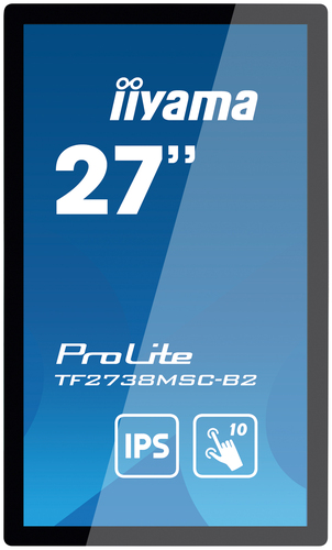 iiyama ProLite TF2738MSC-B2 27 Zoll Klasse Open-Frame-LED-Touchscreen-Monitor - 16:9 Format - 5 ms Reaktionszeit - 68,6 cm