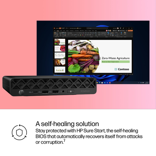 Desktop Computer HP EliteDesk 8 G1i - Intel Core Ultra 5 Seconda generazione 235 - Tecnologia vPro - 32 GB - 512 GB PCI Ex