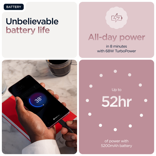 Motorola Mobility edge 60 fusion 256 GB Smartphone - 16,9 cm (6,7") P-OLED HDR10+ 2712 x 1220 - Octa-core (Cortex A78Quad-