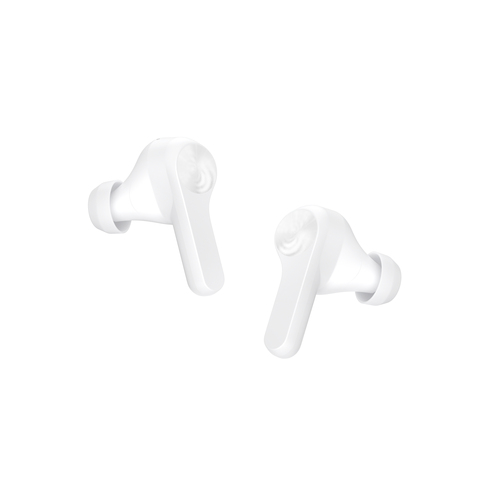 TCL MOVEAUDIO Go True Wireless Earbud Stereo Earset - White, Multicolor - Binaural - In-ear - Bluetooth - 16 Ohm - Noise R