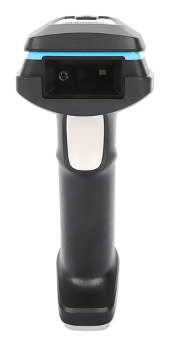 Manhattan Wireless 2D Handheld Barcode Scanner, 250mm Scan Depth, up to 80m effective range (line of sight), Max Ambient L