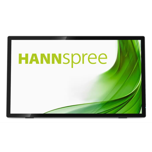 Hannspree HT249PPB 24"" Class LED Touchscreen Monitor - 16:9 - 5 ms - 60.5 cm (23.8"") Viewable - Projected Capacitive - 1