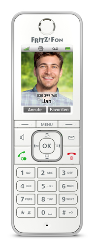 FRITZ!Fon C6  Das Telefon für die FRITZ!Box  Komfort-Schnurlostelefon mit intuitiver Menüführung für alle FRITZ!Box-Modell