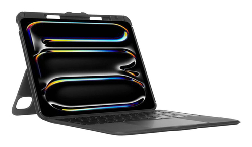 Targus VersaVu THZ989ES Tastatur/Cover (Folie) für 33 cm (13 Zoll) Apple iPad Pro 13 (2024) Tablet - Schwarz - Thermoplast