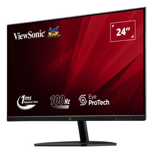 ViewSonic VA2432-H-2 24" Class Full HD LED Monitor - 16:9 - 60.5 cm (23.8") Viewable - SuperClear IPS - LED Backlight - 19