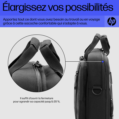 HP Renew Executive 16-inch Laptop Bag. Case type: Messenger case, Maximum screen size: 40.9 cm (16.1"). Weight: 860 g. Sur