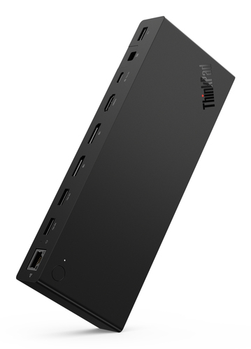 Lenovo ThinkPad USB4 Smart Dock 5500 with 135W Adapter. Connectivity technology: Wired, Host interface: USB4, USB Power De