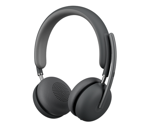 Logitech Zone Wireless 2 Wireless Over-the-head, On-ear Stereo Headset - Graphite - Microsoft Teams Certification - Google