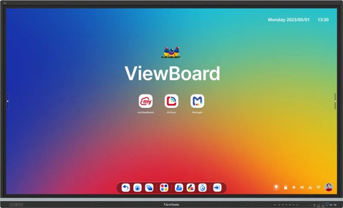 ViewSonic ViewBoard IFP7551-3C 1892,30 mm 4K UHD LCD Collaboration Display - 8 GB - Ultra Fine Touch (UFT) - Touchscreen -