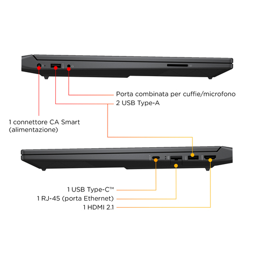 15-FB3004NL RAI7-350 16GB 1TB - Scatola aperta e danneggiata