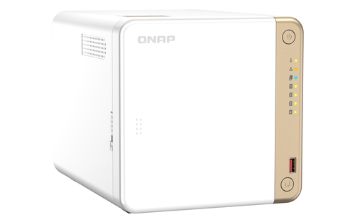 QNAP Turbo NAS TS-462-4G 4 x Total Bays SAN/NAS Storage System - 4 GB Flash Memory Capacity Celeron N4505 Dual-core (2 Cor