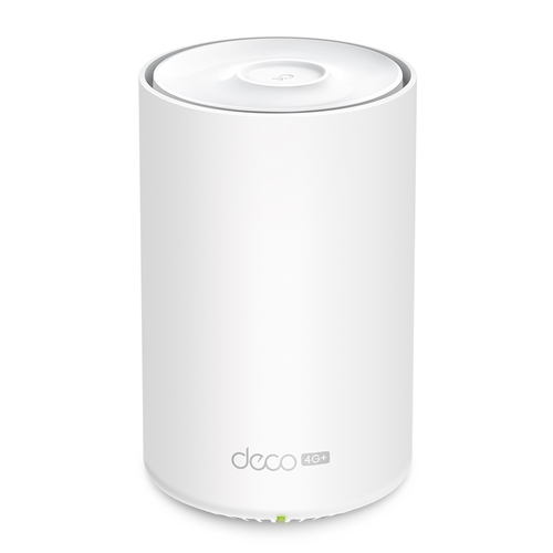 TP-Link Deco X10-4G Wi-Fi 6 IEEE 802.11 a/b/g/n/ac/ax Ethernet Drahtlos Router - LTE, DC-HSPA+, HSPA, UMTS, LTE Cat 6, LTE