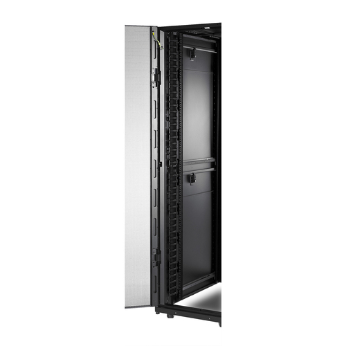 APC AR7721 Cable Organizer - Black - 2 Each Pack - TAA Compliant - Cable Manager - 42U Rack Height