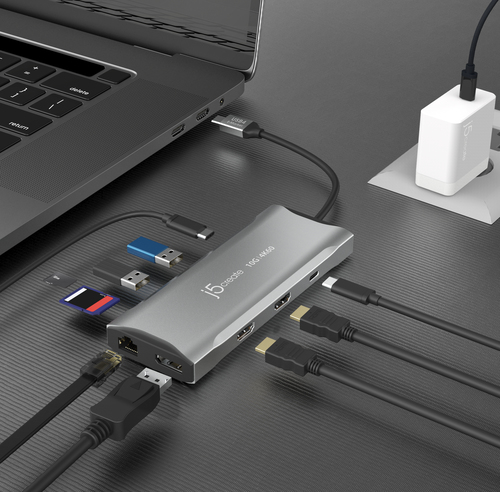 4K60 ELITE USB-C TRIPLE-MONITOR 10GBPS MINI DOCK