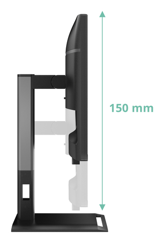 AOC 24P4CV. Taille de l'écran: 60,5 cm (23.8"), Résolution de l'écran: 1920 x 1080 pixels, Type HD: Full HD, Technologie d