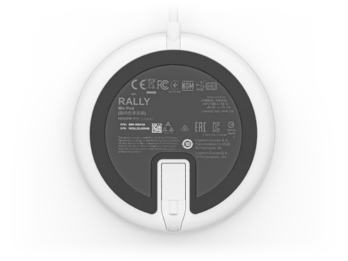 MicrophoneLogitech - Filaire - Blanc - 2,93 m - 90 Hz à 16 kHz -27 dB - Omnidirectionnelle - USB