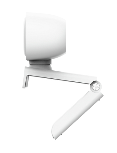 Webcam Trust - 30 fps - Blanc - USB 2.0 Type A/USB 2.0 Type C - Vidéo 2560 x 1440 - Focale fixe - 76° Angle - Fixation pou