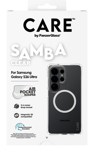 CARE Case for Samsung Galaxy S26 Ultra Smartphone - Transparent, White