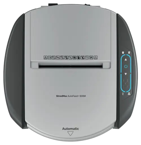Rexel ShredMax AutoFeed+ 600M Micro Cut Paper Shredder. Shredding type: Micro-cut shredding, Working width: 22.5 cm, Shred