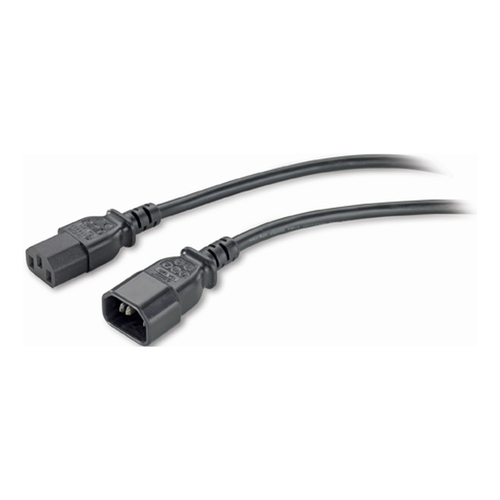 Rallonge APC AP9870 - 2,40 m - Pour Unité de distribution d'alimentation - IEC 60320 C14 - 250 V AC - Noir - 1 Unité