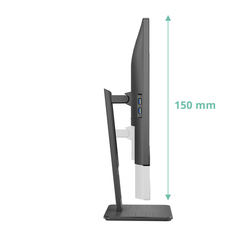 AOC Q27P3CW 27 Zoll Klasse Webcam WQHD LED-Monitor - 16:9 Format - Schwarz - 68,6 cm (27 Zoll) Viewable - IPS-Technologie 