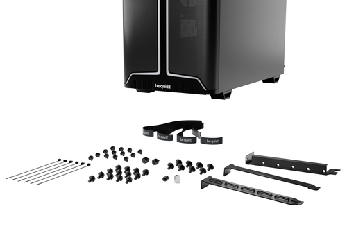 be quiet! Pure Base 501 Pure Base 501 DX Black Computergehäuse - ATX, Micro ATX, Mini ITX Motherboard Supported - Mid-Towe