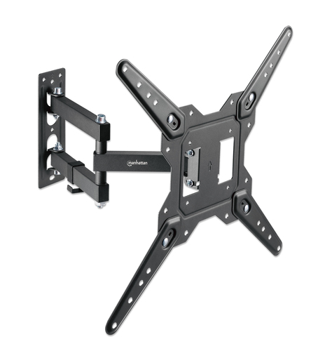Manhattan Wall Mount for TV & Monitors (Full Motion), For screens 32"" to 55"", VESA compatability: all between 100x100mm 