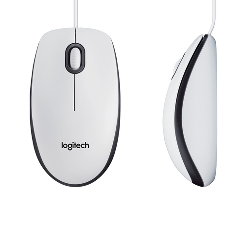 LOGITECH MOUSE M100 - WHITE - EMEA