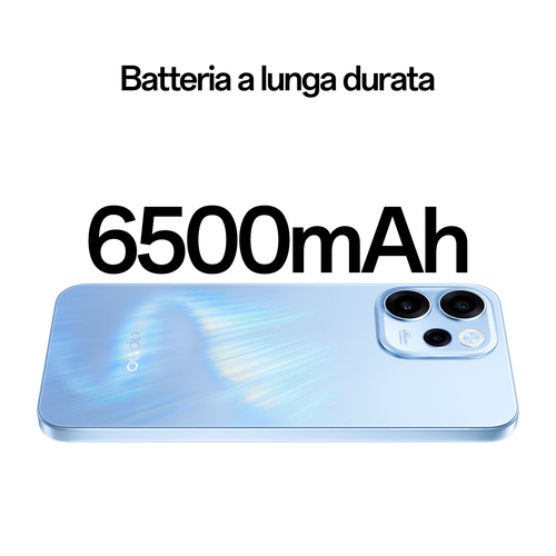 OPPO Reno15 FS 5G AI Smartphone, Tripla fotocamera 50+8+2MP, Selfie 50MP, Display 6.57” 120HZ AMOLED FHD+, 6500mAh, RAM 8G