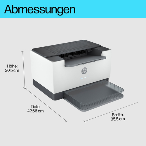 HP LaserJet M209dw - Desktop Kabellos Laserdrucker - Monochrom - 30 ppm Monodruck - 600 x 600 dpi Druckauflösung - Duplexd