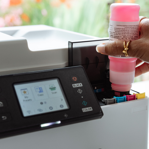 Canon MAXIFY GX2050 Wired & Wireless MegaTank Inkjet Multifunction Printer - Colour - Printer/Copier/Scanner/Fax/Cloud - 6