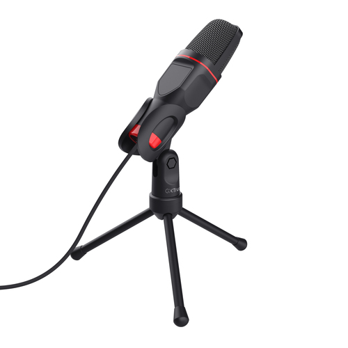MikrofonTrust Gaming 212 - Kabelgebunden - Kondensator - Omnidirektional - 1,80 m - USB, Audio Line-Out - Desktop, Handhel