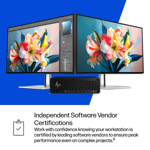 HP Z2 G1i Workstation - Intel Core Ultra 7 265 - 32 GB - 1 TB SSD - Small Form Factor - Black - Intel W880 Chip - Windows 