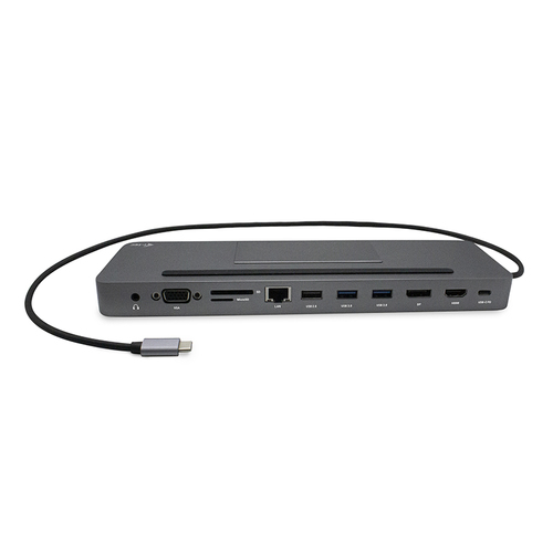 i-tec Metal USB-C Ergonomic 4K 3x Display Docking Station with Power Delivery 85 W + Universal Charger 112 W. Tecnología d