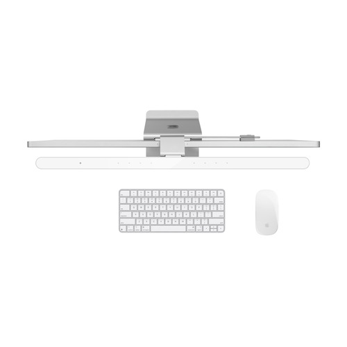 BenQ iScreenbar Silver. Housing colour: Silber, Gehäusematerial: Aluminium, Polycarbonat (PC), Acrylnitril-Butadien-Styrol