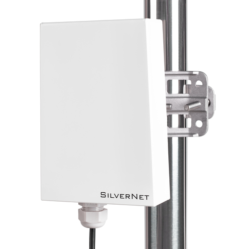 SilverNet SIL MICRO, Network bridge, 100 Mbit/s, Wi-Fi, Ethernet LAN, Wall mountable, Black, White