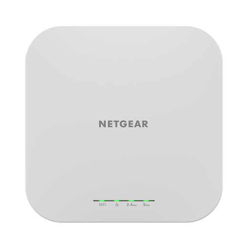 Netgear WAX610 802.11ax 1.76 Gbit/s Wireless Access Point - 2.40 GHz, 5 GHz - MIMO Technology - 1 x Network (RJ-45) - 2.5 