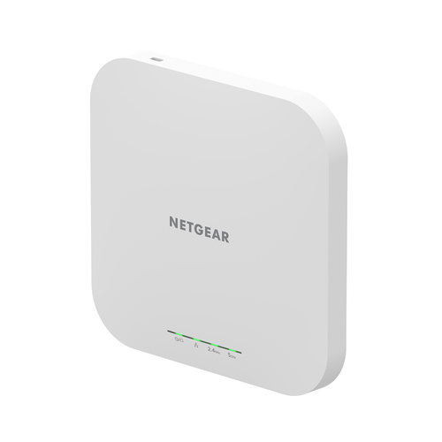 Netgear WAX610 802.11ax 1.76 Gbit/s Wireless Access Point - 2.40 GHz, 5 GHz - MIMO Technology - 1 x Network (RJ-45) - 2.5 