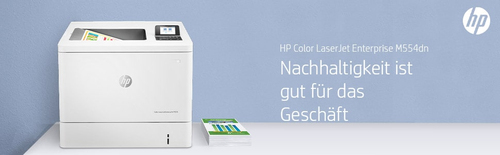 HP LaserJet Enterprise M554dn - Desktop Laserdrucker - Farbe - 35 ppm Monodruck/35 ppm Farbdruckgeschwindigkeit - 1200 x 1