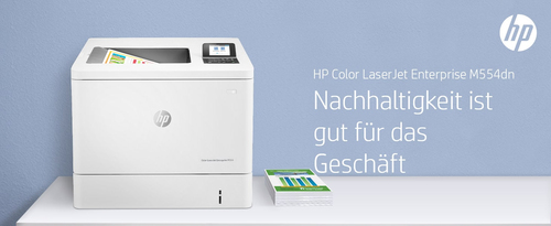 HP LaserJet Enterprise M554dn - Desktop Laserdrucker - Farbe - 35 ppm Monodruck/35 ppm Farbdruckgeschwindigkeit - 1200 x 1