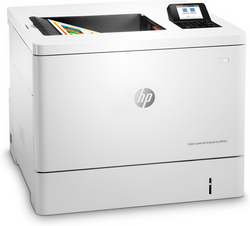 HP LaserJet Enterprise M554dn - Desktop Laserdrucker - Farbe - 35 ppm Monodruck/35 ppm Farbdruckgeschwindigkeit - 1200 x 1
