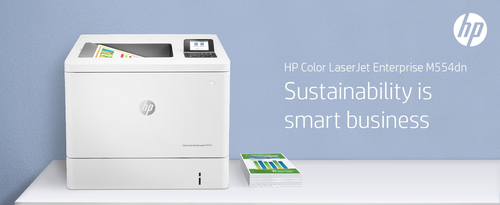 HP LaserJet Enterprise M554dn - Desktop Laserdrucker - Farbe - 35 ppm Monodruck/35 ppm Farbdruckgeschwindigkeit - 1200 x 1