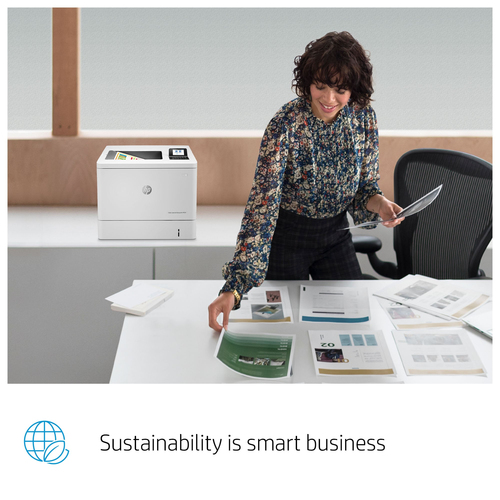 HP LaserJet Enterprise M554dn - Desktop Laserdrucker - Farbe - 35 ppm Monodruck/35 ppm Farbdruckgeschwindigkeit - 1200 x 1