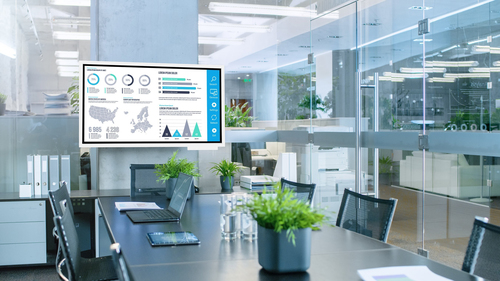 Peerless-AV® RMI3-FLIP2 Wandhalterung für Interactive Display, Display - Weiß - Querformat/Hochformat - Bildschirmgröße: 1