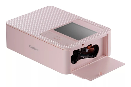 Canon SELPHY CP1500 Dye Sublimation Printer - Colour - Photo Print - 8.9 cm (3.5") Display - Pink - Colour - 41 Second Col